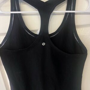 lululemon athletica Black Tank Top